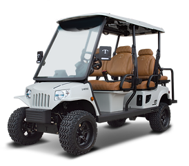 Tomberlin White golf cart